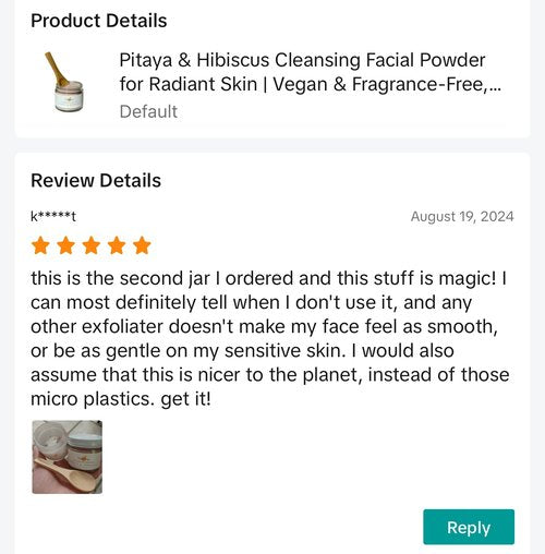 House of Orange Gentle Natural Exfoliating Cleanser for Dark Spots, Radiant Skin, Soft Skin, Clear Skin