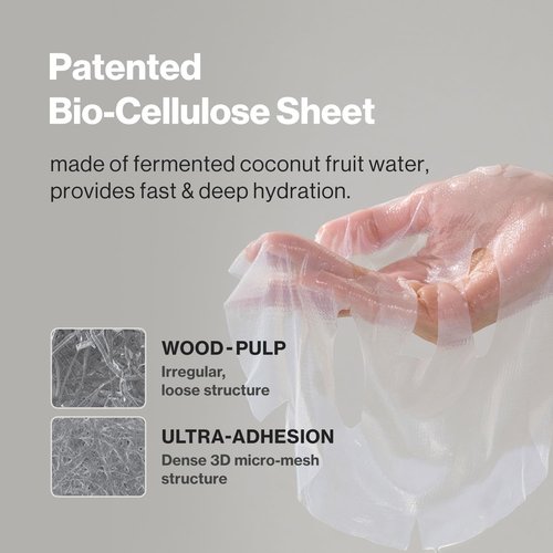 idplacosmetics Real After Care Mask (5ea) — Bio-Cellulose Ultra-Adhesive Korean Sheet Mask with Coconut-Derived Fiber for Soothing Hydration & Comfortable Fit