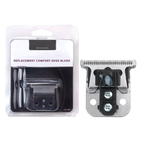 JRSHOME Trimmer Replacement T Blade Set Ceramic Blade Carbon Steel Blade Set for D8 SlimLine Pro Li Andis Hair Clipper Trimmer, #32105 D7#32655 D8#32400 (Silver)