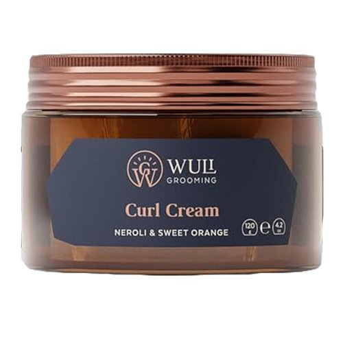 Curl Cream for Curly Hair - Hydrating Anti-Frizz Styling Cream - Products for Women & Men - Vegan & Cruelty-Free - 120g