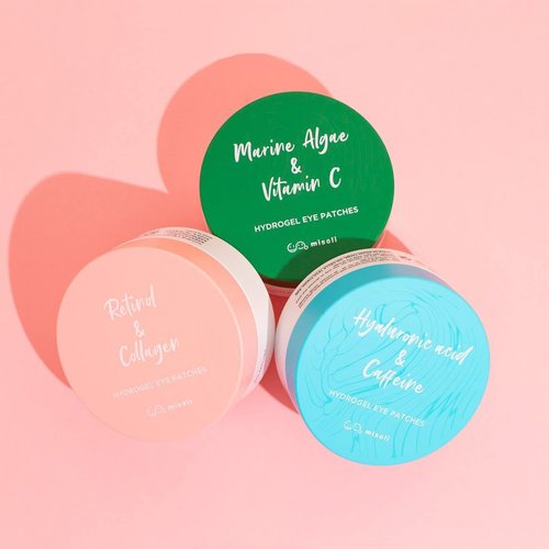 Under Eye Patches for Dark Circles, Puffiness - Eye Bag, Wrinkle Treatment Gel Mask - Caffeine Hyaluronic Acid Niacinamide - Brightening Hydrating - Korean Skincare, Birthday Gift for Women, 30Pairs