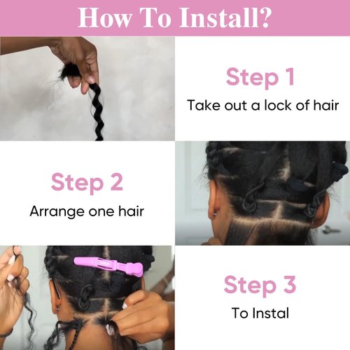 Human Braiding Hair for Boho Braids 18 Inch 2 Bundles 100g Deep Wave Bulk Hair 12A Virgin Curly for Knotless Braids (Natural Color)