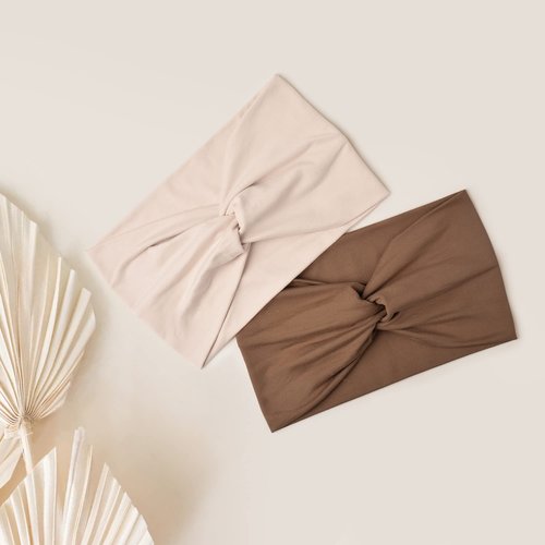 Jesries 10 PCS Women Headbands African Wide Hair Wrap Extra Turban Head Bands for Lady Large Sport Workout Stretch Non-slip Big Hair Bands