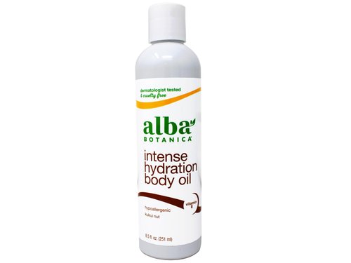 Alba Botanica Hawaiian Body Oil Kukui Nut 8.5 Ounces 2 Pack