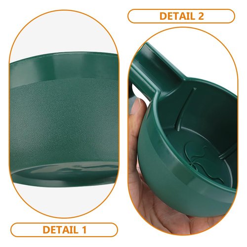 FRCOLOR Shaving Soap Bowl Shaving Cream Bowl Multi-use Shave Bowl Shaving Bowl for Men 6.29x4.72x2.36 Inches