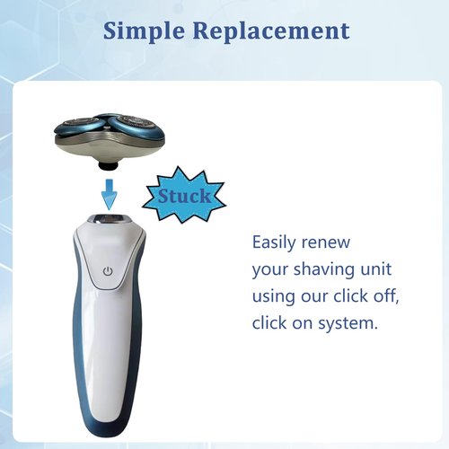 2025 New SH70/52 One Blade Replacement Heads for Phi-Lips Norelco，Compatible with 7310,7340,7530,7740,7880, 7950 etc(1 Pcs)