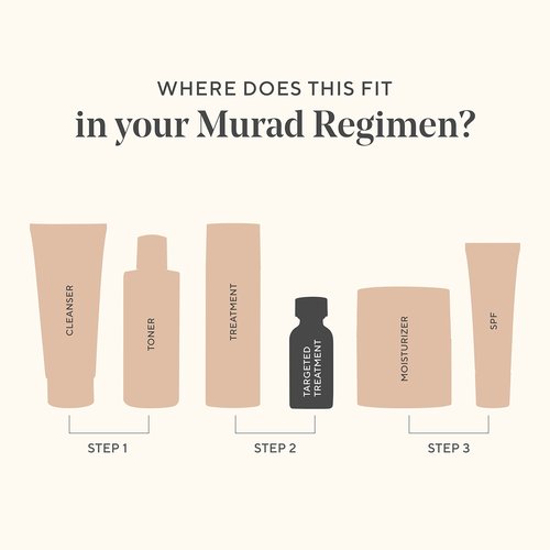 Murad Rapid Relief Acne Spot Treatment – Acne Control Max Strength 2% Salicylic Acid Invisible Gel Spot Solution for Fast Acne Relief - Reduces Blemish Size and Redness Within 4 Hours, 0.5 Oz