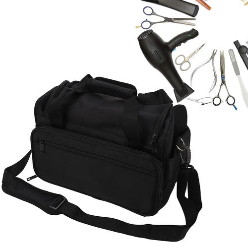 Sonew Hairdressing Tools Bag, Portable Salon Barber Handbag Makeup Cosmetics Tools Bag Scissors Comb Holder Bag Hairstyling Case Large capacity Hair Stylist Organizer for Equipment,
