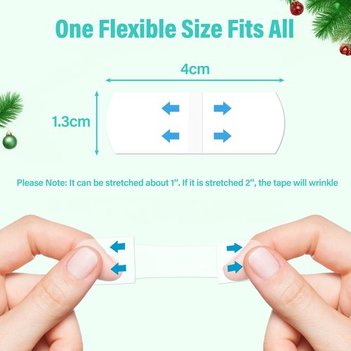 Neck Tape Lifting Invisible, Face Lift Tape Instant Facelift Under Makeup, V Edge Patches Skin Lifter Tapes for Turkey Neck, Loose Sagging Skin, Wrinkle, Jowl, Eye, Double Chin (1 Count (Pack of 200))