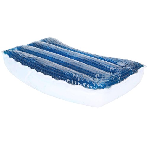 30cm Bathtub Spa Pillow, Non‑Slip Support Head Neck Soft Comfortable Bath Ice Gel Pillows for Tub (Blue)