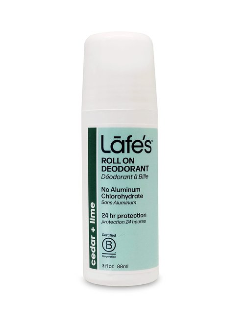 Lafe's Natural Deodorant | 3oz Roll-On Aluminum Free Natural Deodorant Variety | Cedar & Lime - Lavender & Aloe - Rose & Coriander | 3 Pack