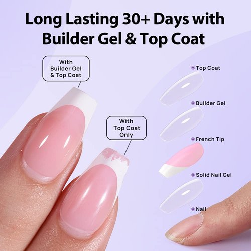 BTArtboxnails French Nails with Builder Gel Set