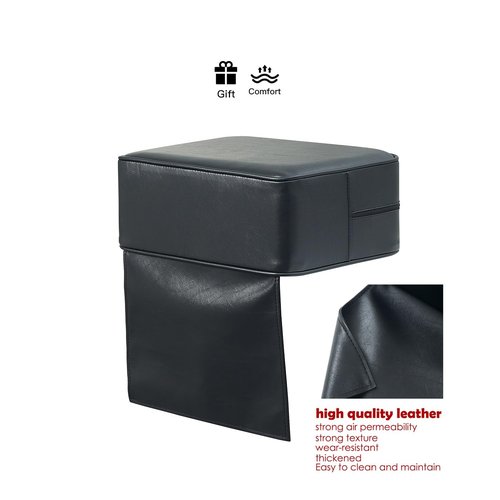 Kaleurrier Barber Chair Booster Seat for Kids - Portable Height Increasing Cushion for Salon Chairs - Barbershop Equipment for Stylist