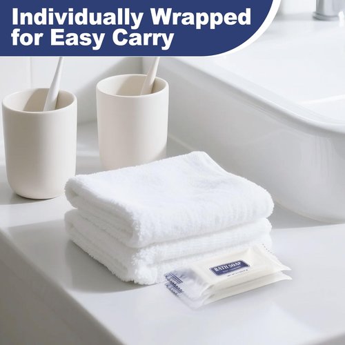 Travel Size Bars Soap in Bulk, Individually Wrapped 0.5 oz Mini Small Body Hand and Face Soaps Toiletries Amenities for Hotel, Shelter/Homeless/Nursing Home/Charity/Motel/Guest Bathroom (100)