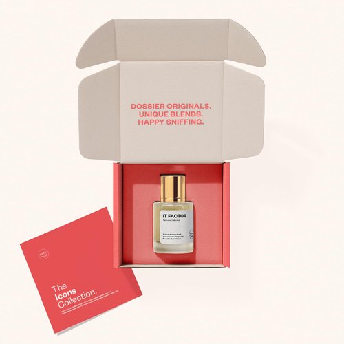 Dossier Originals - IT FACTOR - Eau de Parfum - 50 ML - For Women Men Unisex - Long-lasting Perfume Crafted in France - Vegan - Pure Infused - Perfume Spray