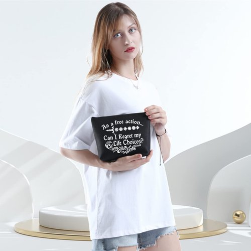 WCGXKO Player Gifts Player Makeup Zipper Pouch Bag (As a free)