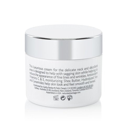 Natural Advantage Firming and Lifting Neck Treatment – Tightening Cream For Sagging Skin – with Antioxidant Vitamin C and Ceramides – 1.52 Ounces by Jane Seymour