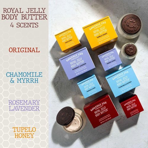 Savannah Bee Company Royal Jelly Body Butter - Deep Hydrating Body Butter