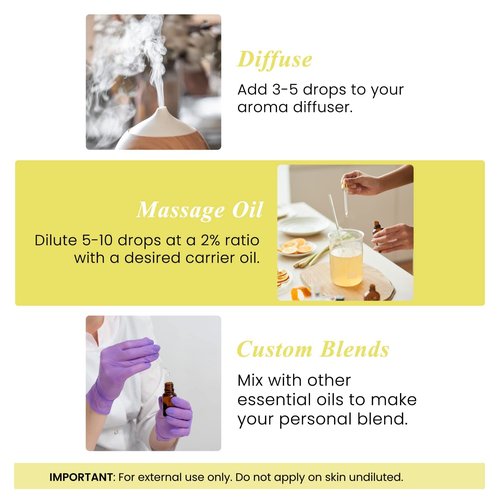 Handcraft Blends Grapeseed Oil with Peppermint Essential Oil and Lemon Essential Oil Set – 100% Pure and Natural Oils – Carrier Oil for Essential Oils Mixing, Aromatherapy Oils and Massage