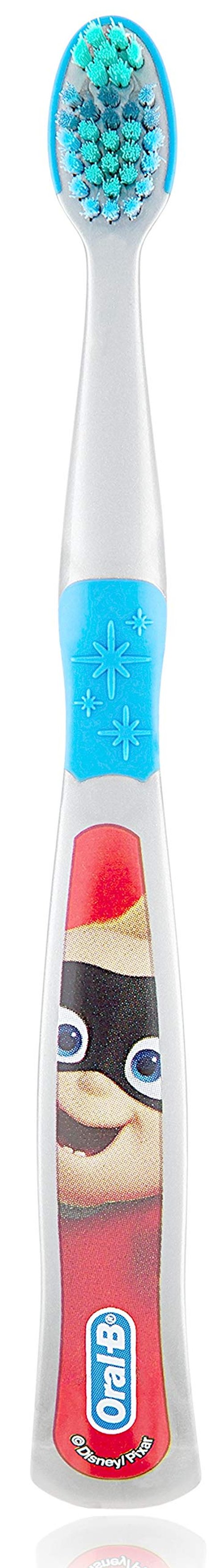 Hippie Hype Kids Manual Toothbrush, for Children and Toddlers 3+, Extra Soft Bristles - Pack of 6 (Characters Vary)