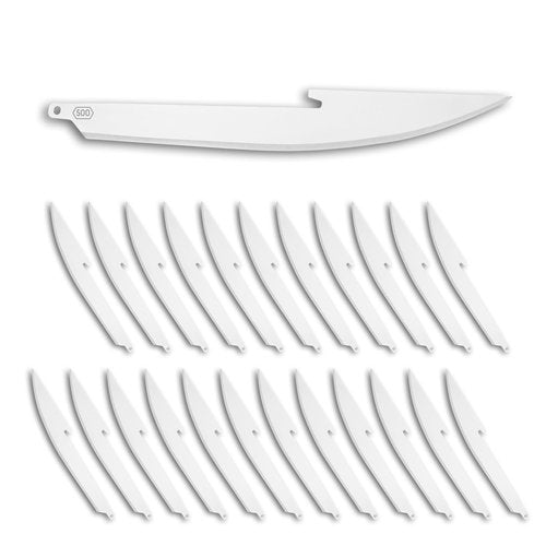 OUTDOOR EDGE 5.0" RazorSafe Replacement Boning & Fillet Blade Pack, 24-Pieces