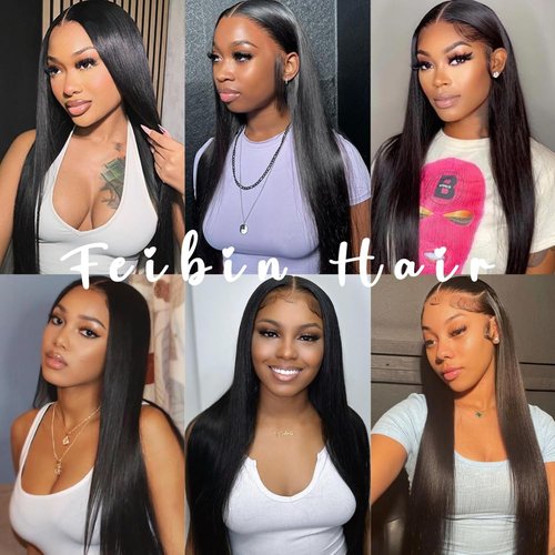 Straight Human Hair Bundles 12 12 12 Inch Trippy Hair Quick Weave 3 Bundles Human Hair 100% Unprocessed Raw Brazilian Virgin Hair Extensions for Black Women Natural Color