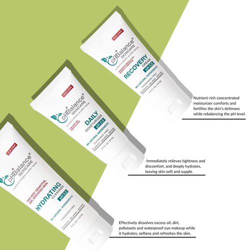 pH Balance Skincare Daily Moisturizer Rejuvenating Cream Moisturizer - Woman Face & Body Lotion For Dry Skin, Itchy Compromised & Sensitive - All Natural No Fragrance, Cruelty Oil & Paraben Free 2oz