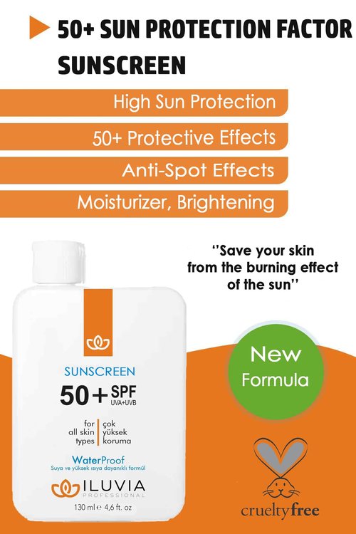 iluvia SPF 50 Sunscreen Cream with Zinc Oxide - Pack of 2, 4.6 oz Tubes Each: Your Ultimate Sun Protection Bundle