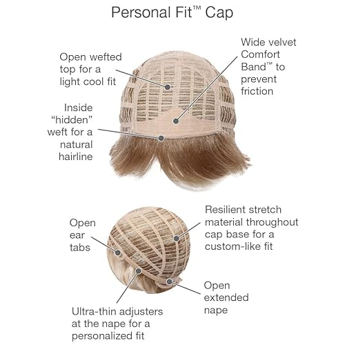 Eva Gabor Aspire Layered Pixie Comfort Cap Wig, Almond Mist by Hairuwear