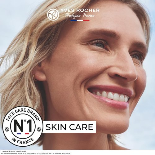 Yves Rocher Hydra Végétal 48 Hour Moisturizing Gel Cream | Face Moisturizer for Normal to Combination Skin| Hydrate & Plump| 1.6 fl oz