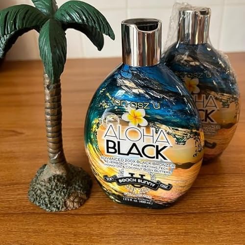 Tan Asz U ALOHA BLACK Advanced 200X Black Bronzer - 13.5 oz.
