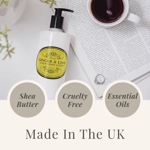 Naturally European Ginger & Lime Luxury Body Lotion Eco-Friendly Boxless Edition 500ml