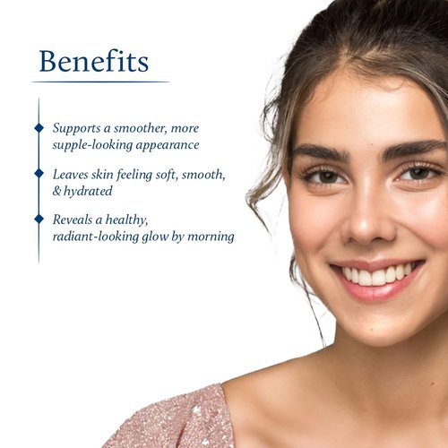 Blue Nectar Kumkumadi Night Cream Face Moisturizer for Women with Natural Almond & Saffron | Hydrating Moisturizer Face Cream for Night Time (16 Herbs, 1.7 Oz)