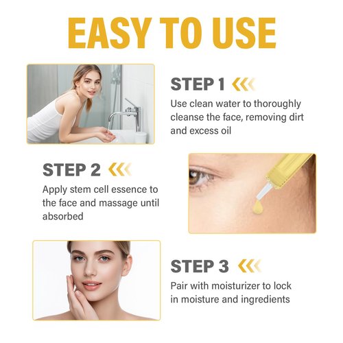 Salmon DNA Serum, Ampoule Face Serum for Anti-Aging & Intensive Moisturizing, Salmon DNA Oil to Reduce Wrinkles & Revitalize Dull Skin