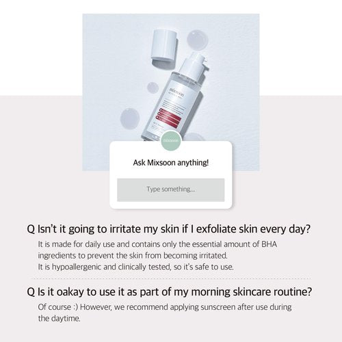 mixsoon H.C.T. Essence 1.69 fl oz (50ml) | Face Moisturizer, Sooth irritated skin | Heartleaf, Centella Asiatica, Teatree