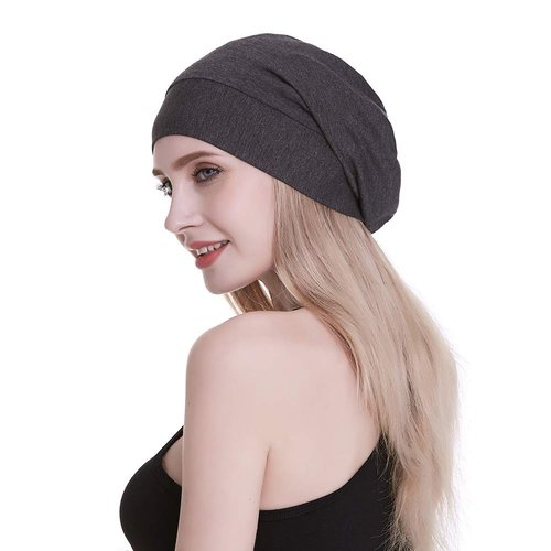 FocusCare Slaps 100% Silk Satin Lined Cap for Women Dreads Natural Hair