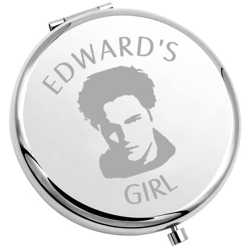 TIIMG Ed-Ward Inspirational Gift Vampire TV Series Gift Edward's Girl Compact Mirror (ED-WARD'S Girl Mirror)