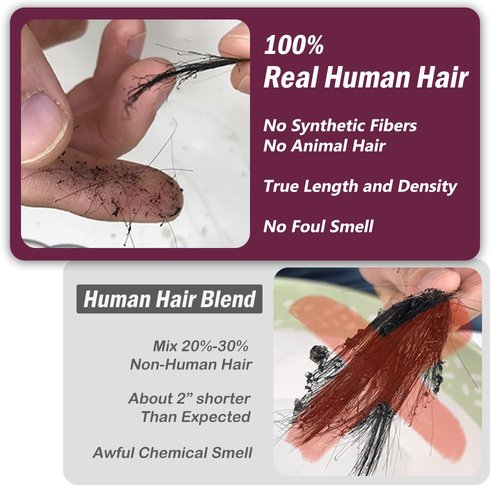 KRN Clip in Real Human Hair, 136g 8pcs Natural Black Hair Extensions Clip ins for Black Women Full And Thick Kinky Curly Clip in Human Hair Extensions 20 Clips Easy to Wear 14 Inch
