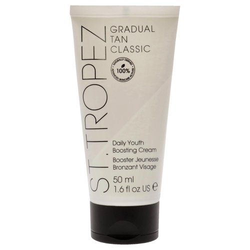 St.Tropez Gradual Tan Classic Daily Youth Boosting Cream, Hydrating Self Tan Face Cream, Vegan, Natural & Cruelty Free, 1.6 Fl Oz