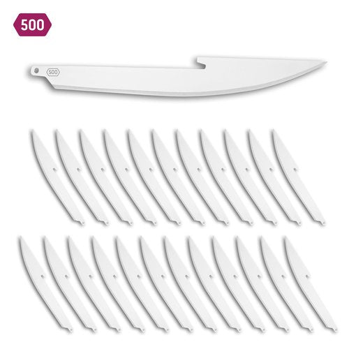 OUTDOOR EDGE 5.0" RazorSafe Replacement Boning & Fillet Blade Pack, 24-Pieces