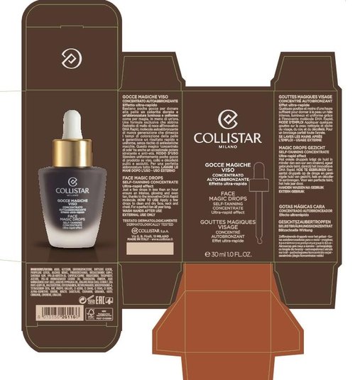 Collistar Magic Drops Self Tanning Concentrate 30ml