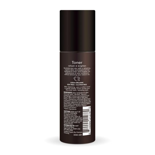 Ola Botanicals Toner (3.4 Fl. Oz), Aloe Vera & Rose Hip, Refresh & Brighten, Certified USDA Organic, Cruelty Free, Non-GMO, Dr. Mercola