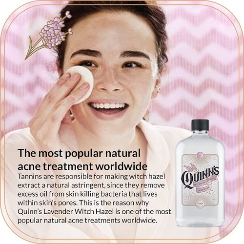 Quinn’s Alcohol Free Witch Hazel Pink Grapefruit & Orange Rind 16 oz. & Quinn’s Alcohol Free Witch Hazel Lavender16 oz.