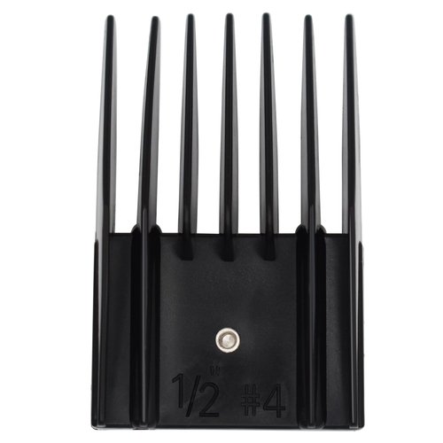 Professional A5 Style Animal Hair Clipper Attachment Guard Guide Cutting Combs 76926-900, Compatible with Oster Classic 76 A5 Andis AG BG Wahl KM Pet Groomers (Black, #4-1/2")