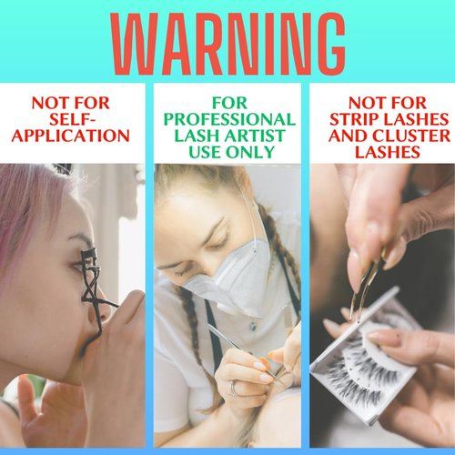 Eyelash Extension Adhesive Glue Star - Beauty Power - Extremely-Fast 0.5-1-Second Drying Time - 10 Weeks Retention - Professional-Grade, 0.17fl.oz / 5ml (Clear Finish)