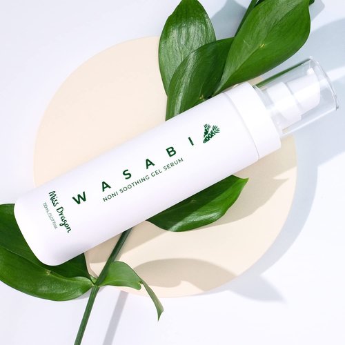 miss dragon Wasabi Noni Soothing Gel Serum (5.07 fl.oz.) – Vegan, Mildly Acidic pH 5.5 Gel-Based Calming Moisturizing Serum Korean Skincare for Sensitive and Acne-Prone Skin