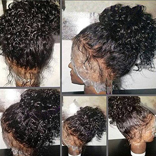 Elva Hair 13x6 Lace Front Brazilian Remy Human Hair Wig Pre-Plucked Hairline Lace Frontal Wig for Black Women (20 inch, 150 Density)