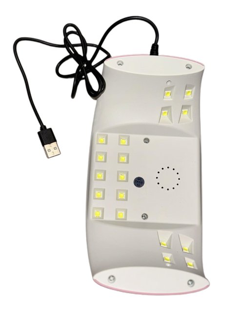 Pink Bow Nail UV LED Lamp Dryer Machine, 60S/90S/120S One-Click Switching