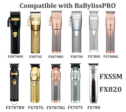 Replace babyliss Pro trimmer charger clippers Charger USB cable power adapter supply Fit for BaByliss PRO FX870, FX788, FX787, FXSSM, FX820, FX726, FX825 LoPROFX Clipper Trimmers babyliss charger Cord