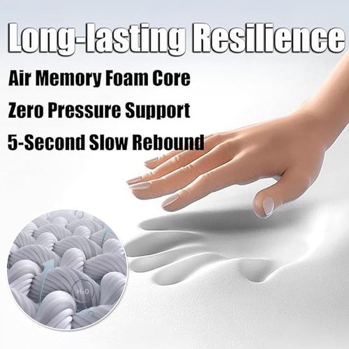 OULIGET Massage Table Face Down Pillow,Memory Foam Face Massage Pillow,SPA Beauty Face Relax Headrest,Beauty Salon Pad Head Support